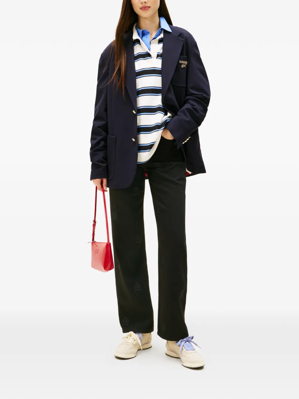 ג׳ינס סמלים רקומים – תמונה 3